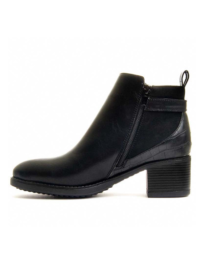 imagem de Botins de salto Senhora Clasice Preto4