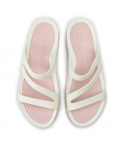 imagem de Crocs Swiftwater Sandal W Branco E Rose Dust1