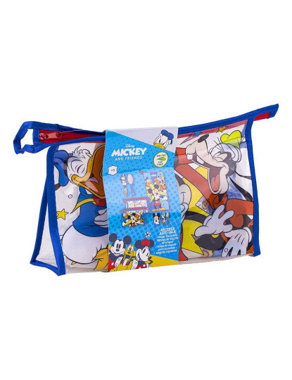 imagem de Conjunto de Higiene Infantil de Viagem Mickey Mouse 4 Peças Azul1