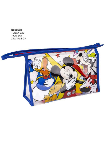 imagem de Conjunto de Higiene Infantil de Viagem Mickey Mouse 4 Peças Azul7