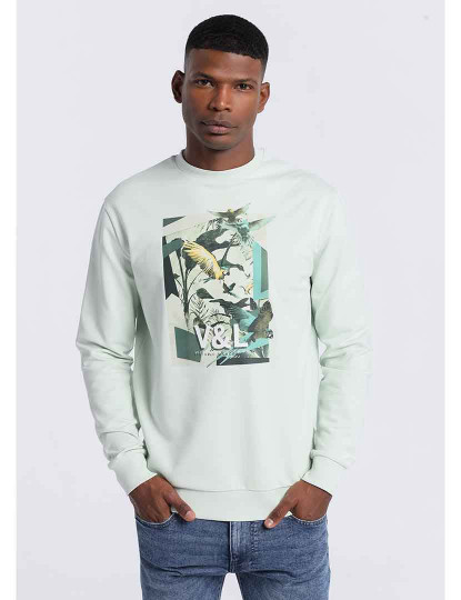 imagem de Sweatshirt Homem Verde1