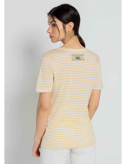 imagem de T-Shirt Senhora Amarelo2