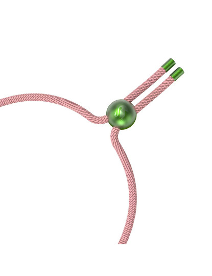 imagem de Bracelete de Senhora Verde e Rosa2