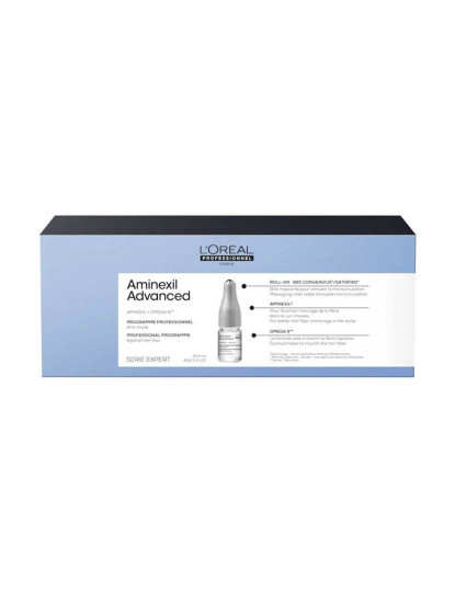 imagem de Aminexil Advanced Ampollas Enriquecidas Con Activos Dermatológicos Para Cabello 42 X 6 Ml1