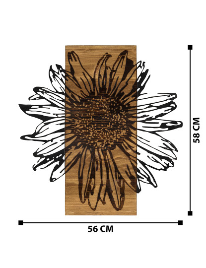 imagem de Decoração Parede Madeira Daisy7