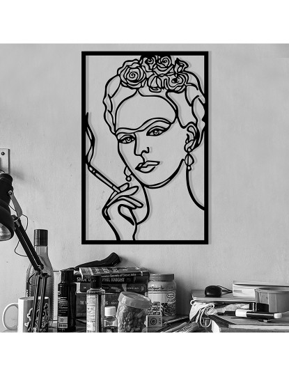 imagem de Decoração Parede Metal Frida Kahlo1