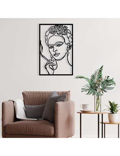 imagem de Decoração Parede Metal Frida Kahlo2