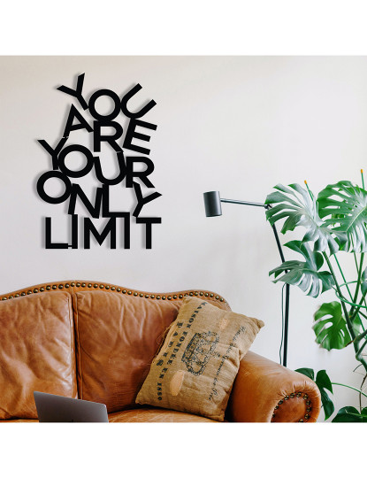 imagem de Decoração Parede Metal You Are Your Only Limit3