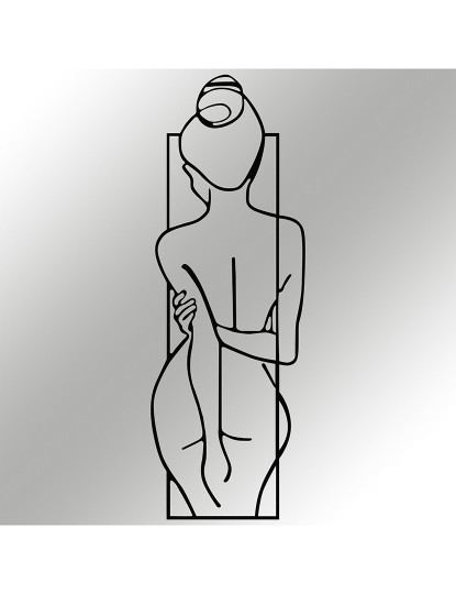 imagem de Decoração Parede Metal Female Posture4