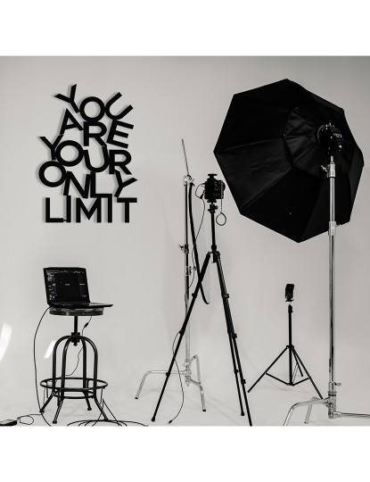 imagem de Decoração Parede Metal You Are Your Only Limit2