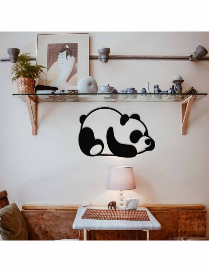 imagem de Decoração Parede Metal Panda3