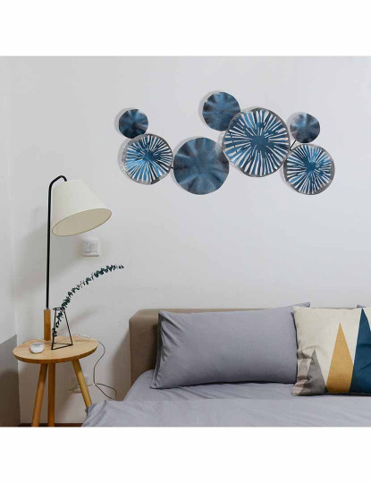 imagem de Decoração Parede Metal Astrid Blue4