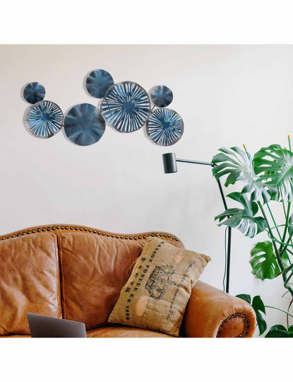 imagem de Decoração Parede Metal Astrid Blue2