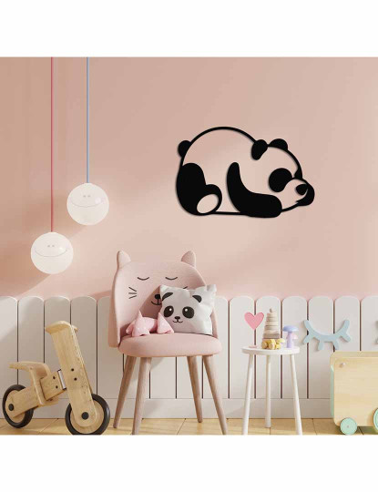 imagem de Decoração Parede Metal Panda2