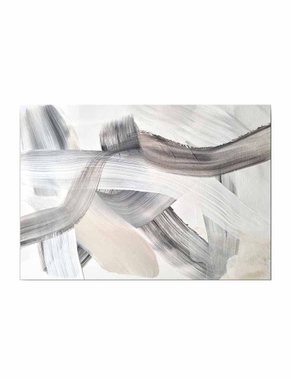 imagem de Tela Abstract Waves Grey6