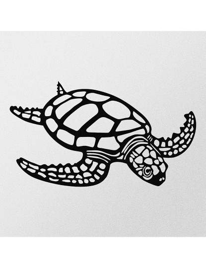 imagem de Decoração Parede Metal Turtle4