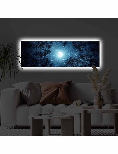 imagem de Tela LED Moon White1