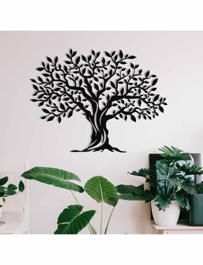 imagem de Decoração Parede Metal Black Tree 21