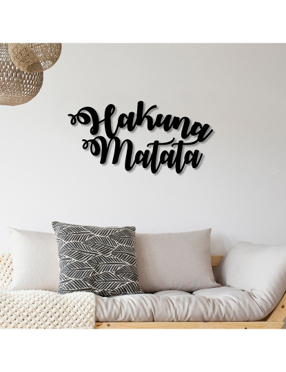 imagem de Decoração Parede Metal Hakuna Matata1