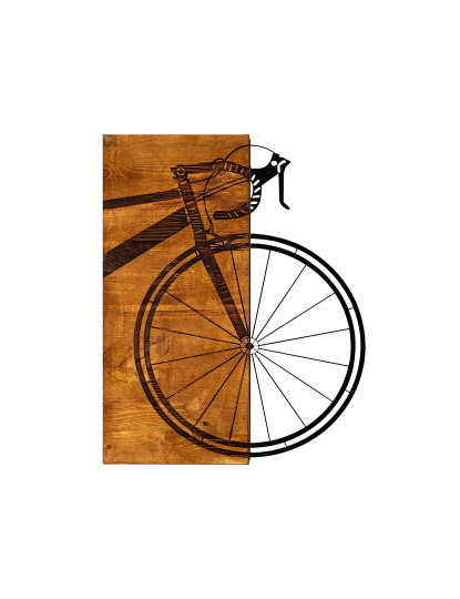 imagem de Decoração Parede Madeira Front Bicycle2