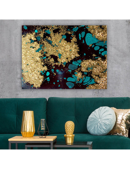 imagem de Tela Abstract Chic Gold1