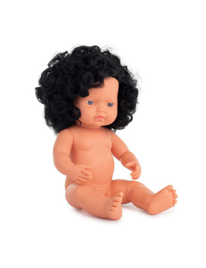 imagem de Boneca Bebé Morena frizado 38Cm1