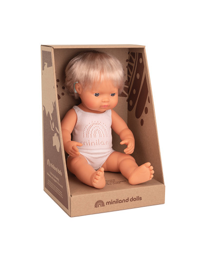 imagem de Boneca Bébé Cucásico C/ Implante Coclear 38 Cm1