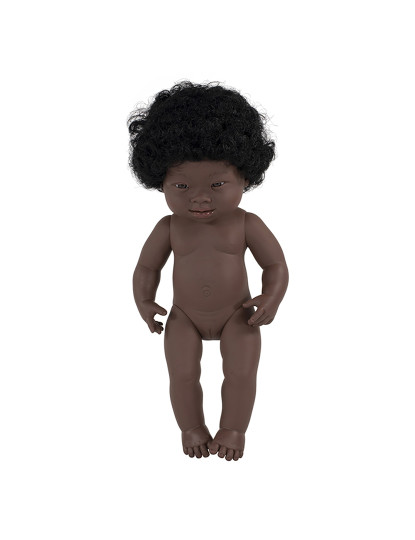 imagem de Boneca Bebé Africana Síndrome De Down 381