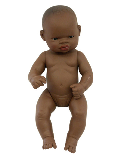 imagem de Boneca Bebé Africana 32Cm1