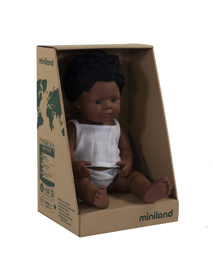 imagem de Boneco Bebé Afro-Americana 38 Cm2