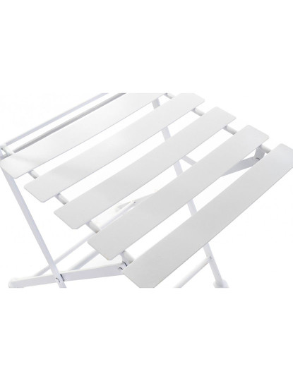 imagem de Mesa Conjunto 3 Metal  Dobr Vel Branco         4