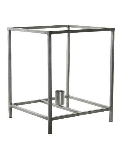 imagem de Candeeiro Mesa Metal Cinzento Escuro 3