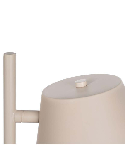 imagem de Candeeiro Mesa Metal Creme 5