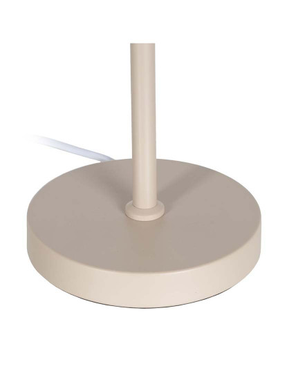 imagem de Candeeiro Mesa Metal Creme 4