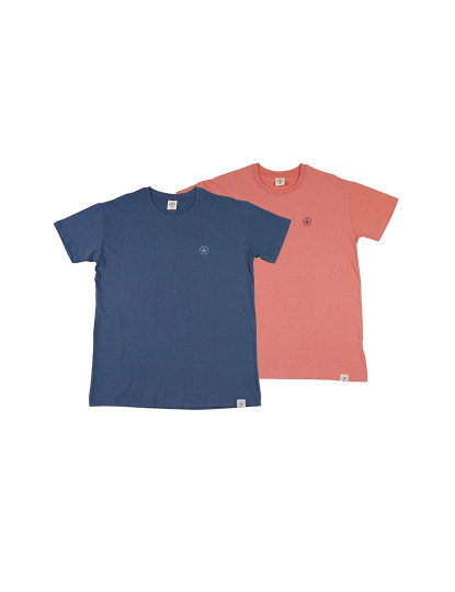 imagem de Pack 2 T-Shirts Homem Azul-Rosa1