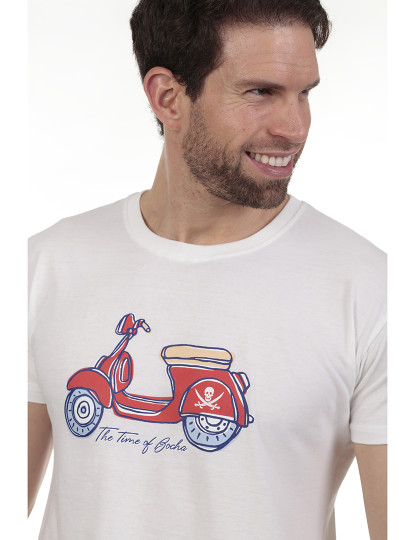 imagem de Pack de 3 T-Shirts Homem Rosa-Azul-Branco10