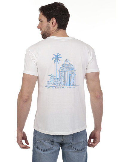 imagem de Pack de 3 T-Shirts Homem Rosa-Azul-Branco7