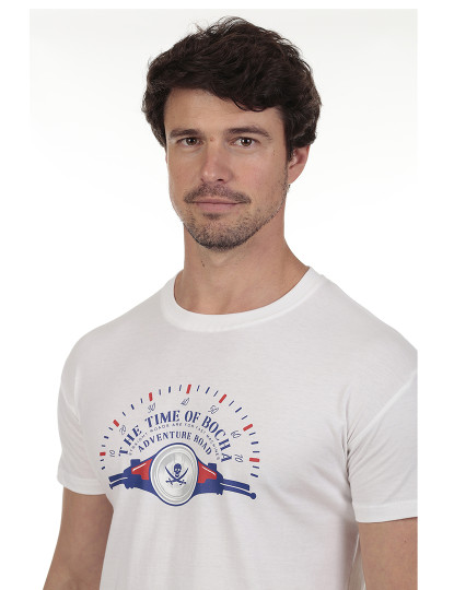 imagem de Pack de 3 T-Shirts Homem Azul-Verde-Branco10