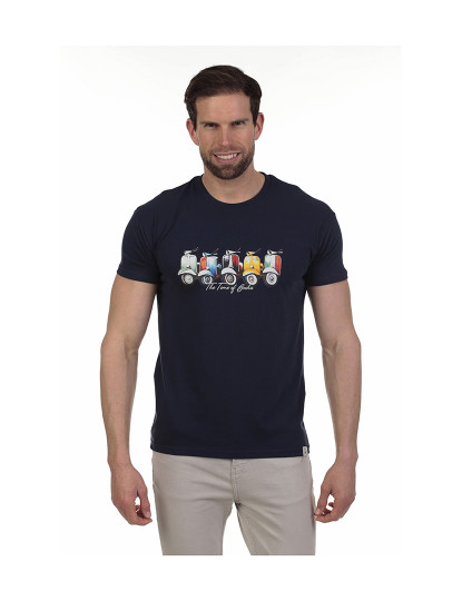 imagem de T-Shirt Homem Azul1