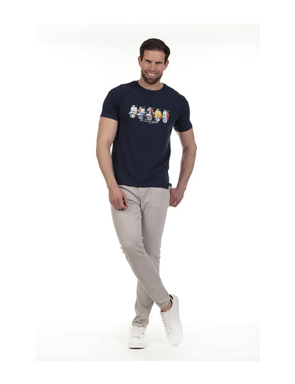imagem de T-Shirt Homem Azul4