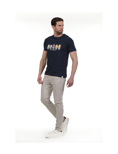 imagem de T-Shirt Homem Azul5