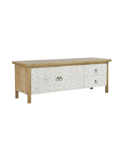 imagem de Armário Tv Mdf Abeto 140X40X50 Talha Natural1