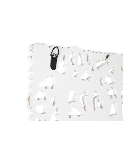 imagem de Decoração de Parede Mdf 60X2X60 Mandala Decape Branco5