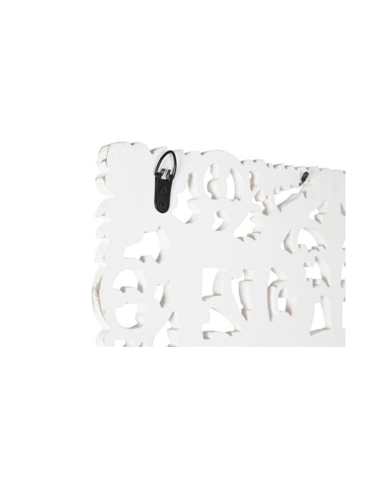 imagem de Decoração de Parede Mdf 60X2X60 Mandala Decape Branco4