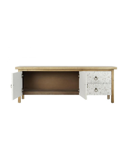 imagem de Armário Tv Mdf Abeto 140X40X50 Talha Natural4