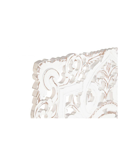 imagem de Decoração de Parede Mdf 60X2X60 Mandala Decape Branco2