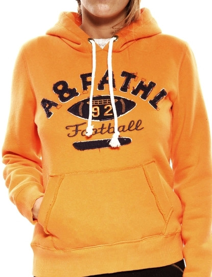 imagem de Sweatshirt Senhora Futebol Laranja3