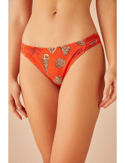 imagem de Cuecas Bikini Branco, Laranja e Preto1