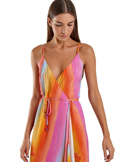 imagem de Vestido Praia Blueman 2022 Sunset Multicor2