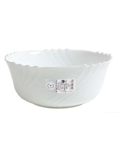 imagem de Saladeira Ebro Branco Vidro 23 cm1